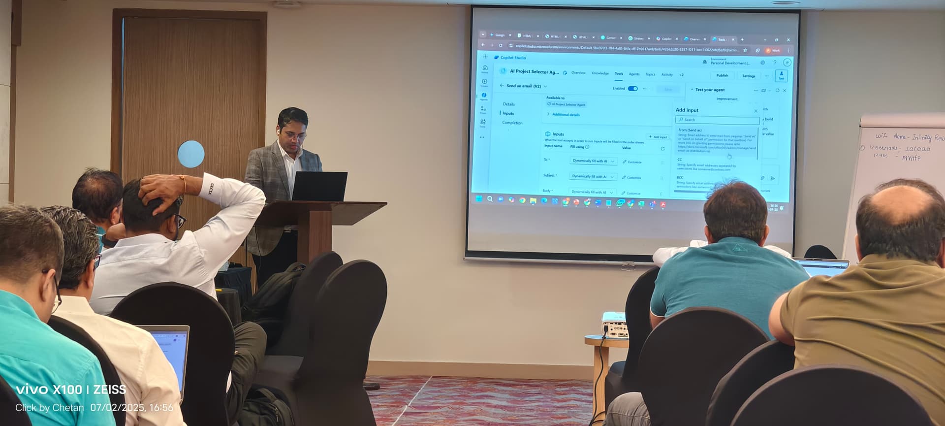 AI for Leaders workshop participants in a live learning session