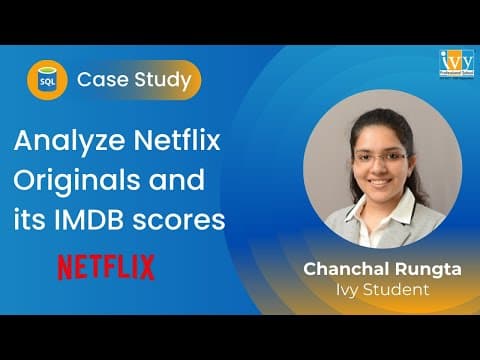 Analyzing Netflix Originals & IMDB Scores